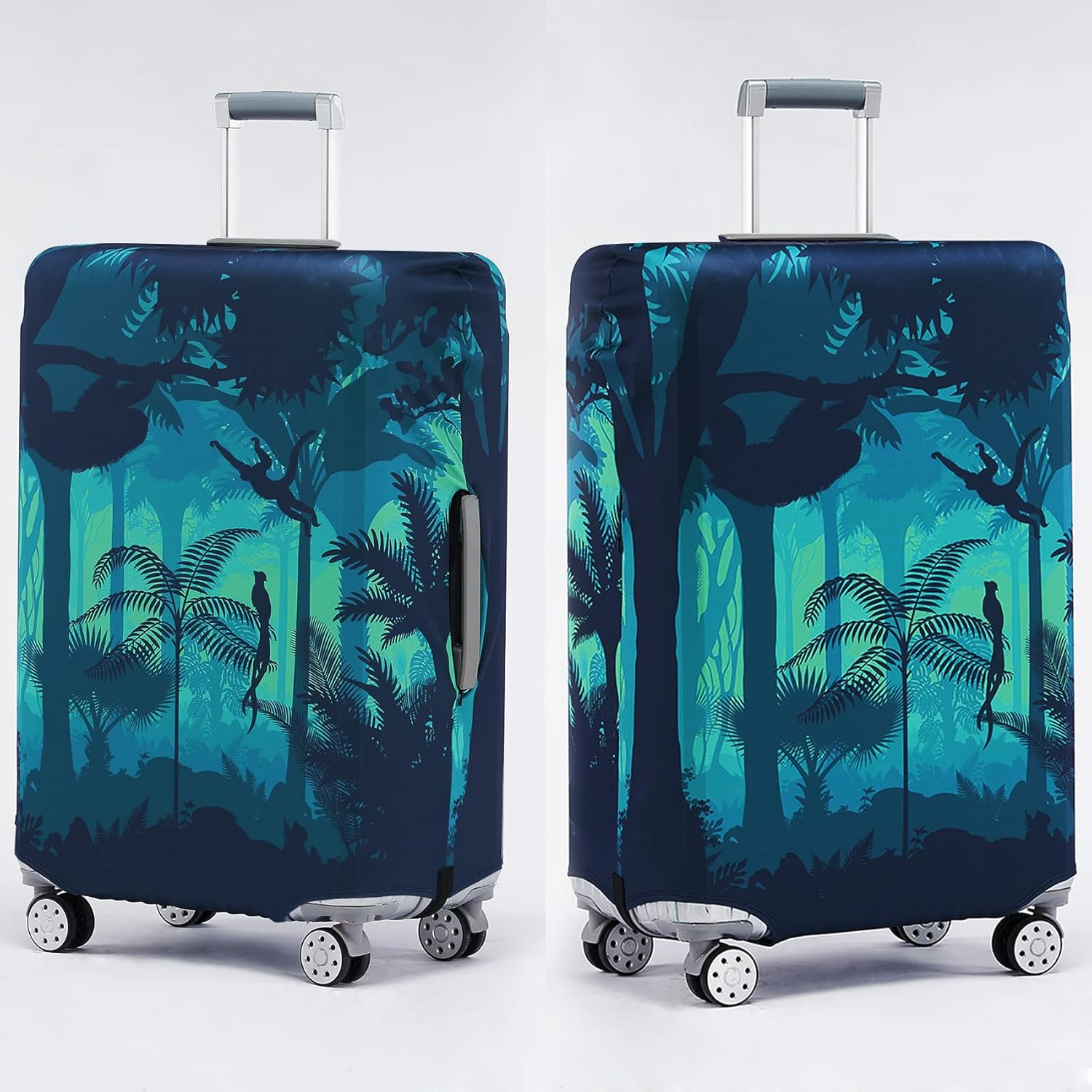 Travelkin Luggage Cover Washable Suitcase Cover Suitcase Protector Anti-scratch Suitcase cover Fits 18-32 Inch Luggage(M for 22-25 Inch Luggage)