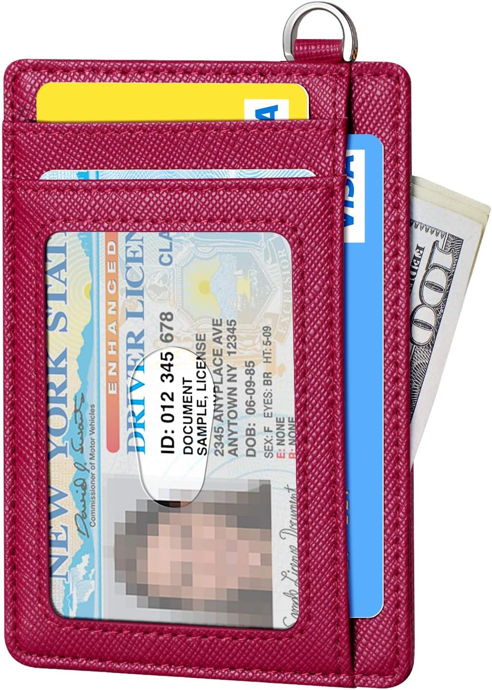 FurArt Slim Minimalist Wallet, Front Pocket Wallets, RFID Blocking, Credit Card Holder for Men & Women