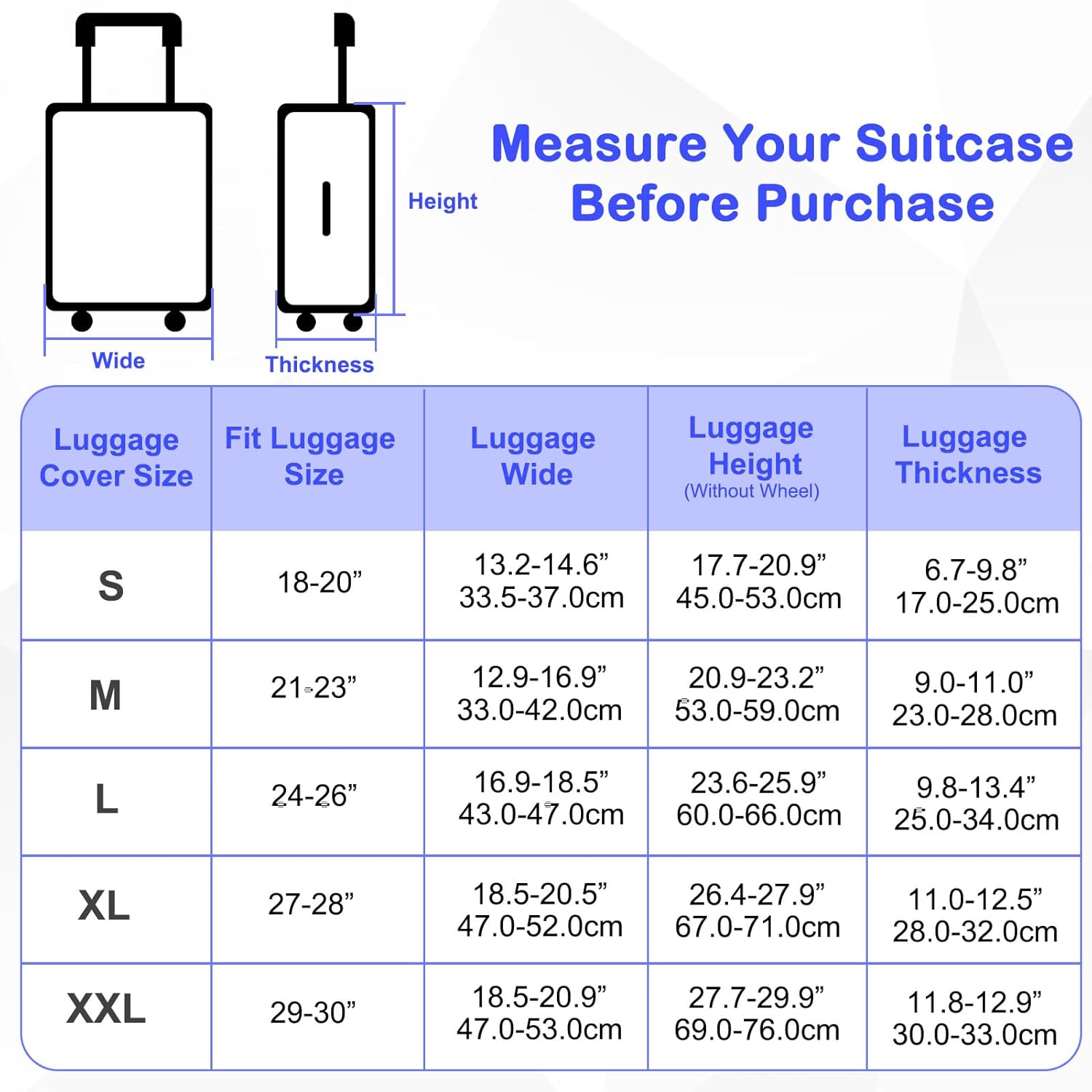 Pink Dino Suitcase Luggage Cover, Thick Suitcase Cover for Carry on Luggage Protector Fits 18-30 Inch Case