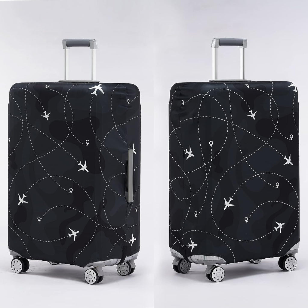 Travelkin Luggage Cover for Suitcase Tsa Approved, Suitcase Cover Protector Fit 18-32 Inch Luggage (S for 18-21 Inch Luggage)