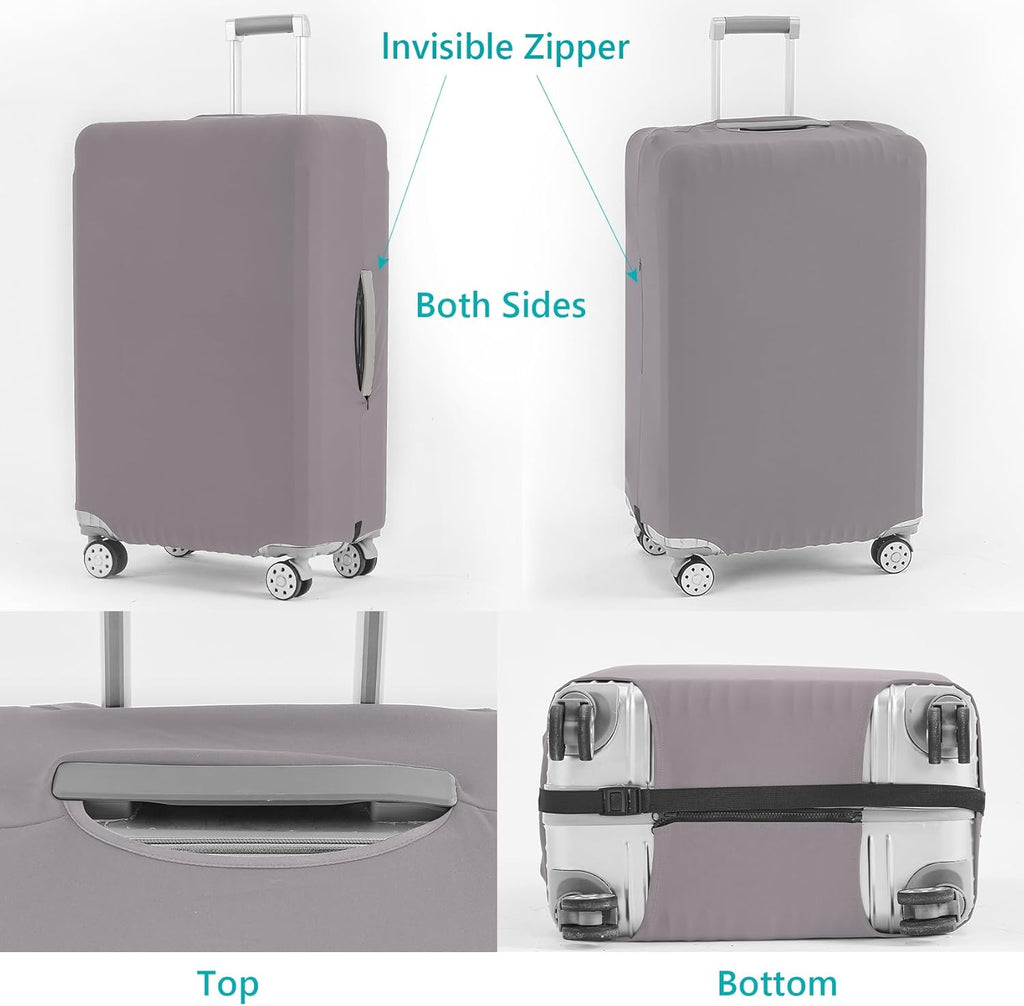 Travelkin Luggage Covers For Suitcase Tsa Approved,Suitcase Cover Protector Fit 18-32 Inch Luggage