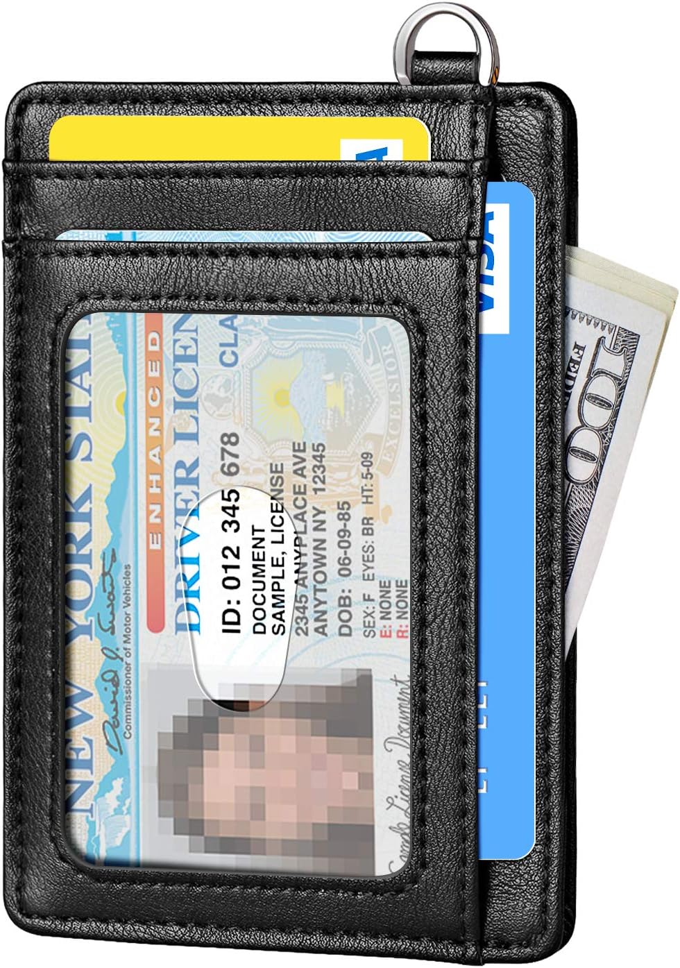 FurArt Slim Minimalist Wallet, Front Pocket Wallets, RFID Blocking, Credit Card Holder for Men & Women