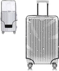 Yotako Clear PVC Suitcase Cover Protectors 26 Inch Luggage Cover for Wheeled Suitcase (26'')
