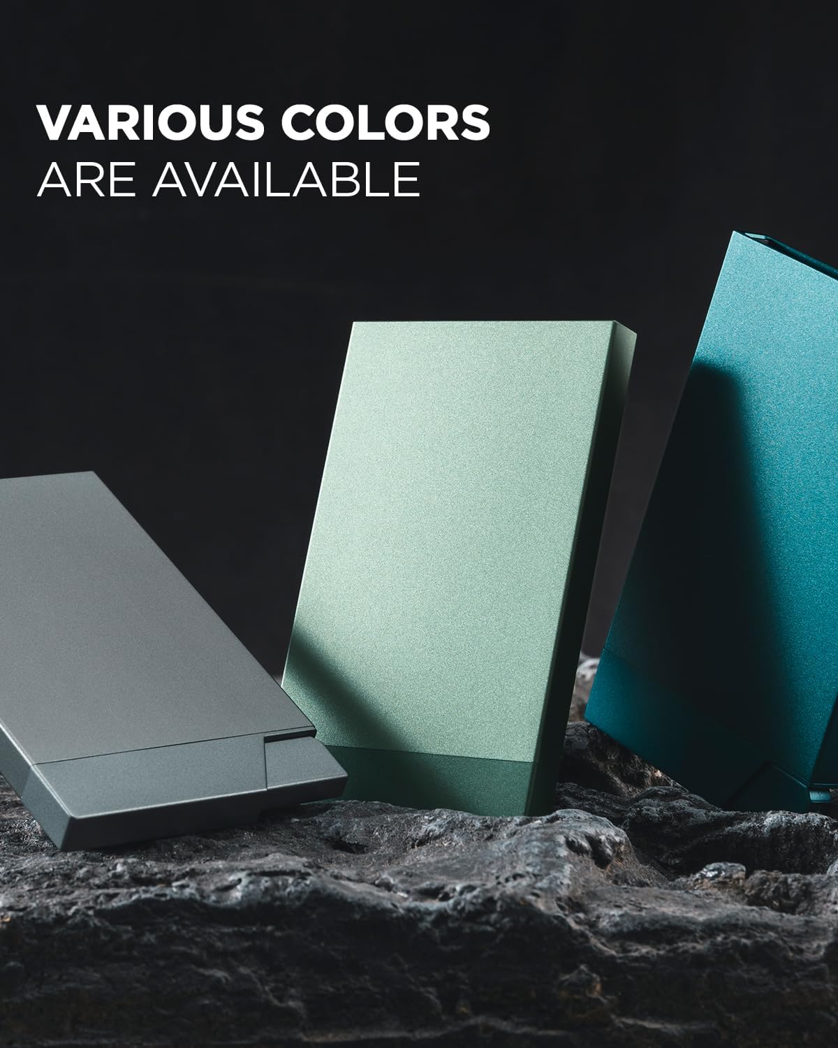 VULKIT Pop up Card Holder Minimalist Credit Card Holder RFID Blocking Slim Metal Card Case for Men or Women(Rose Gold)