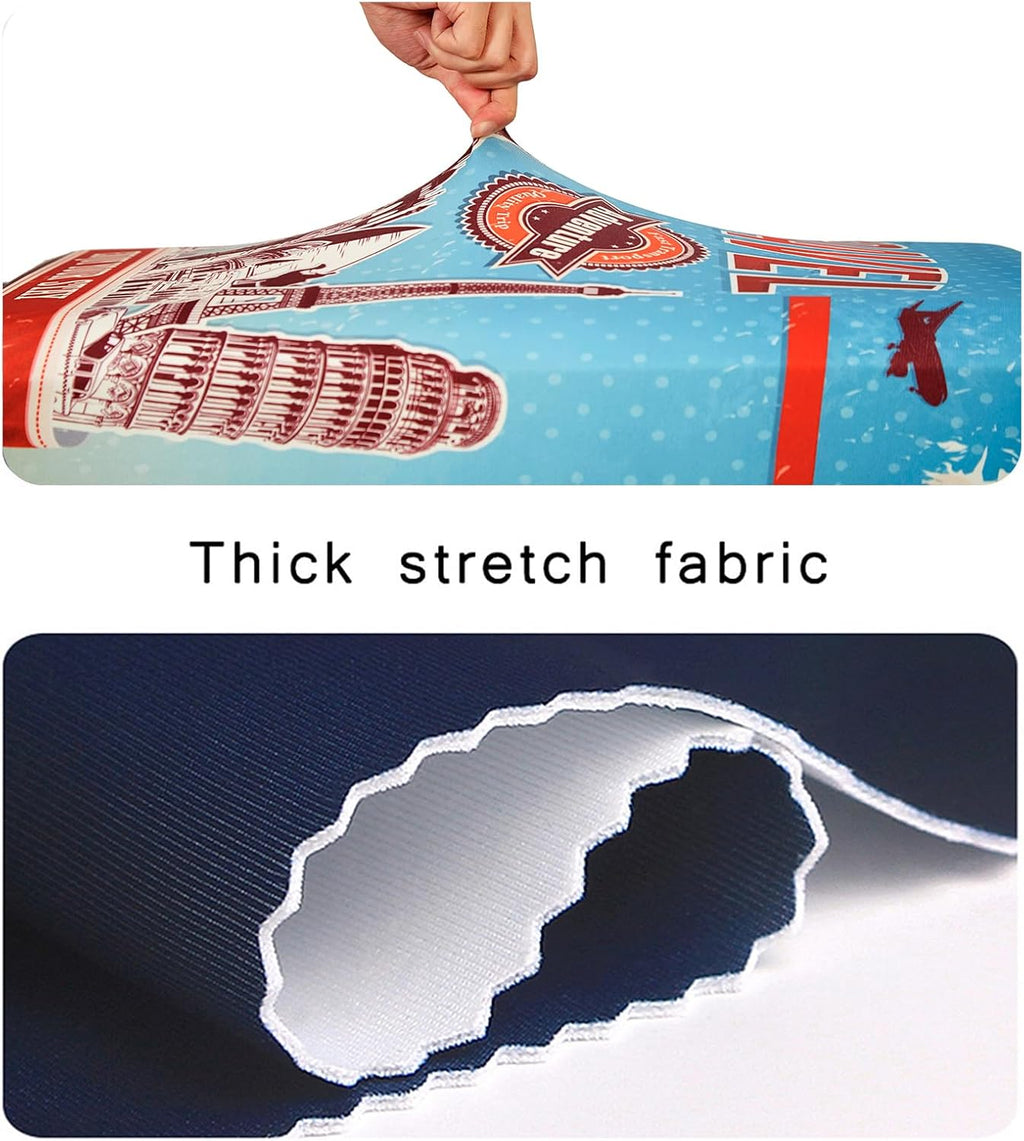 WUJIAONIAO Travel Luggage Cover Baggage Suitcase Protector Fit for 18-32 Inch Luggage (L (for 25-28 inch luggage), PINK PANTHER)