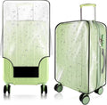 Thicken Clear Luggage Cover Protector, 26" PVC Luggage Covers for Suitcase Waterproof Dustproof Anti-scratch Travel Suitcase Covers Case for Wheeled Luggage