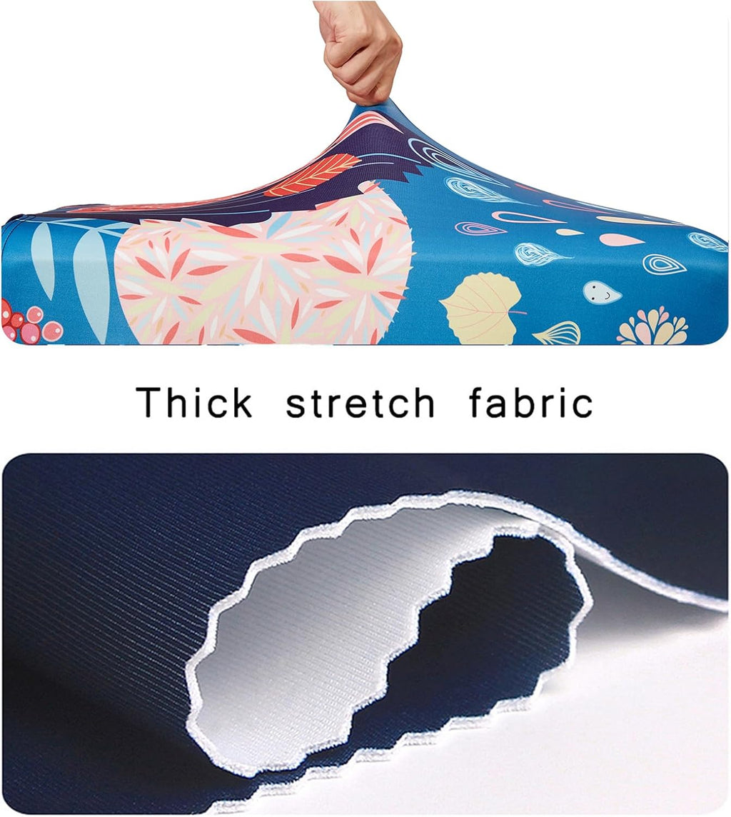 WUJIAONIAO Travel Luggage Cover Spandex Suitcase Protector Washable Baggage Covers (M (for 22-24 inch luggage), rainy season)