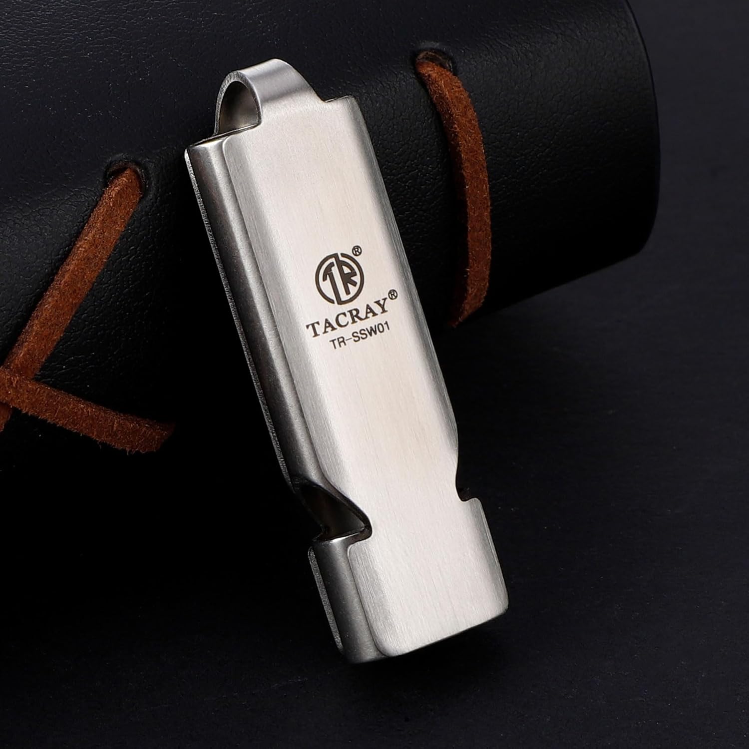 TACRAY Emergency Whistles Lifeguard Safety Whistle with Neck Chain and Keychain for Outdoor Camping Hiking