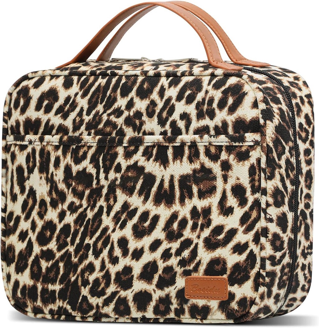 Hanging Travel Toiletry Bag,Large Capacity Cosmetic Travel Toiletry Organizer for Women with 4 Compartments & 1 Sturdy Hook,Perfect for Travel/Daily Use/Christmas