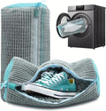 Shoe washing machine bag,Sneaker Laundry Bag for Shoes, Reusable and Durable Shoe Laundry Bag for Washer and Dryer,Suitable for cleaning shoes, gym, tennis, basketball, shoe storage (Grey -2 pieces)