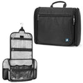 PAVILIA Large Hanging Toiletry Bag Travel Bag Women Men, Cosmetic Organizer, Water Resistant Makeup Bag Accessories Toiletries, Travel Essentials Kit, Black