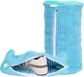 Shoe Washing Bag for Washing Machine, Laundry Shoe Bag for Washer and Dryer, Reusable Shoe Bag, Sneaker Washing Machine Bag (Blue 2pcs)