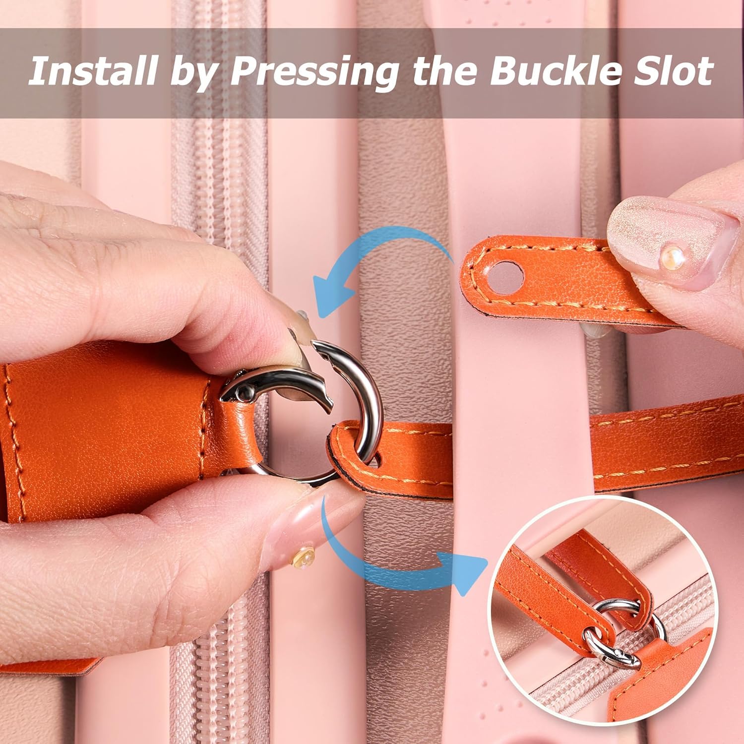 Mayski Luggage Tags for Suitcases 3 Pack Suitcase Bag Tags, TSA Approved, Metal Buckle, Bag Tags with Name ID Card Travel Essentials, Orange Airplane