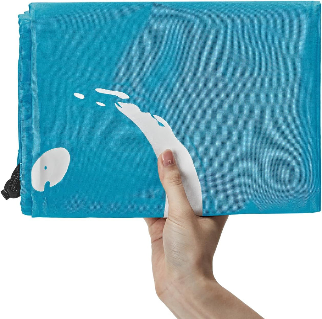 HOMEST 2 Pack XL Wash Me Travel Laundry Bag, Dirty Clothes Organizer, Large Enough to Hold 4 Loads of Laundry, Easy Fit a Laundry Hamper or Basket