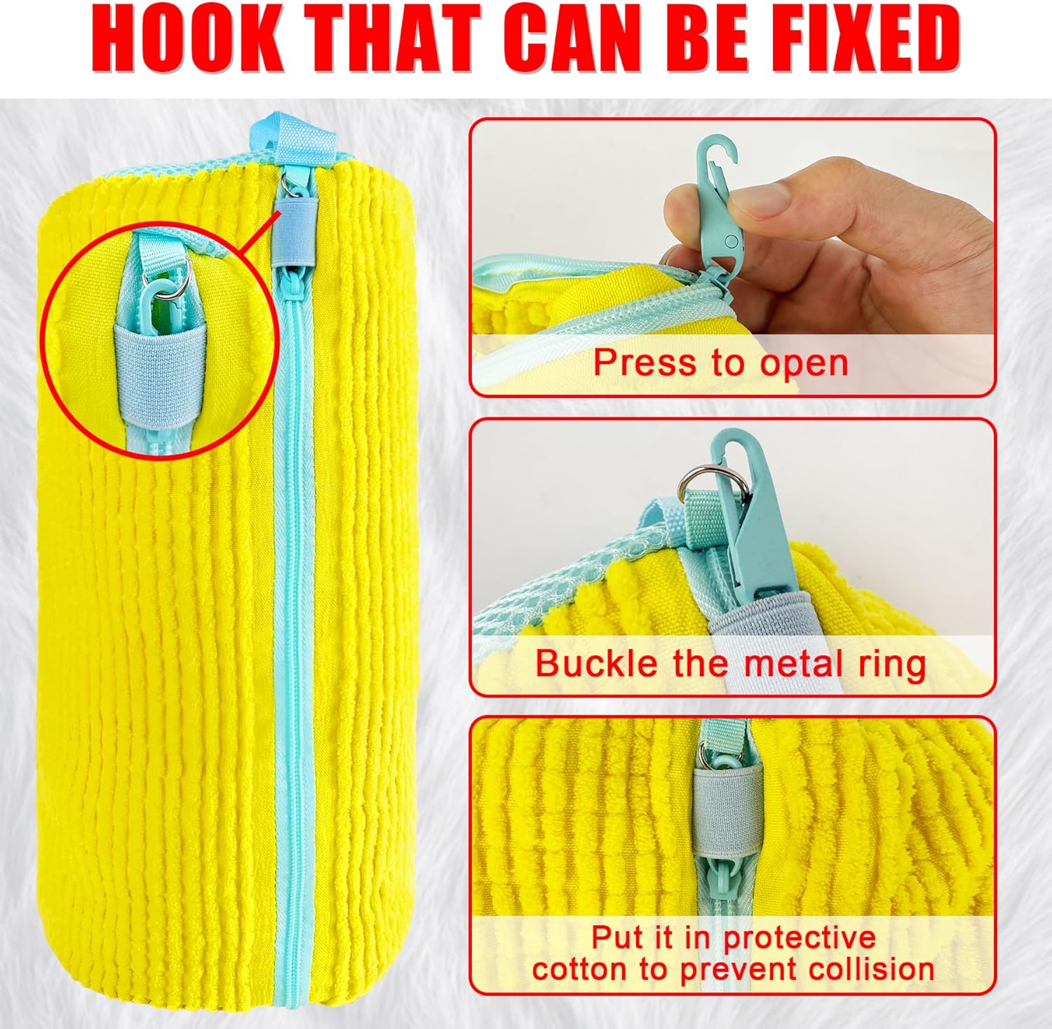 XXL Shoe Washing Machine Bag - 2-Pack Reusable Shoe Cleaning Bags, 360° Deep Clean for Tennis Shoes, Sneakers and Slippers, Includes 2 Storage Dust Bags (Yellow)