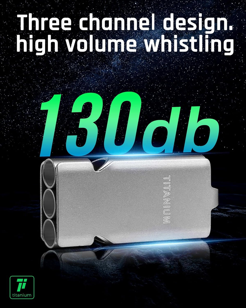 Emergency Survival Whistle Lifeguard Safety Whistle for Outdoor Camping Hiking-Loud Whistle up to 120~130db