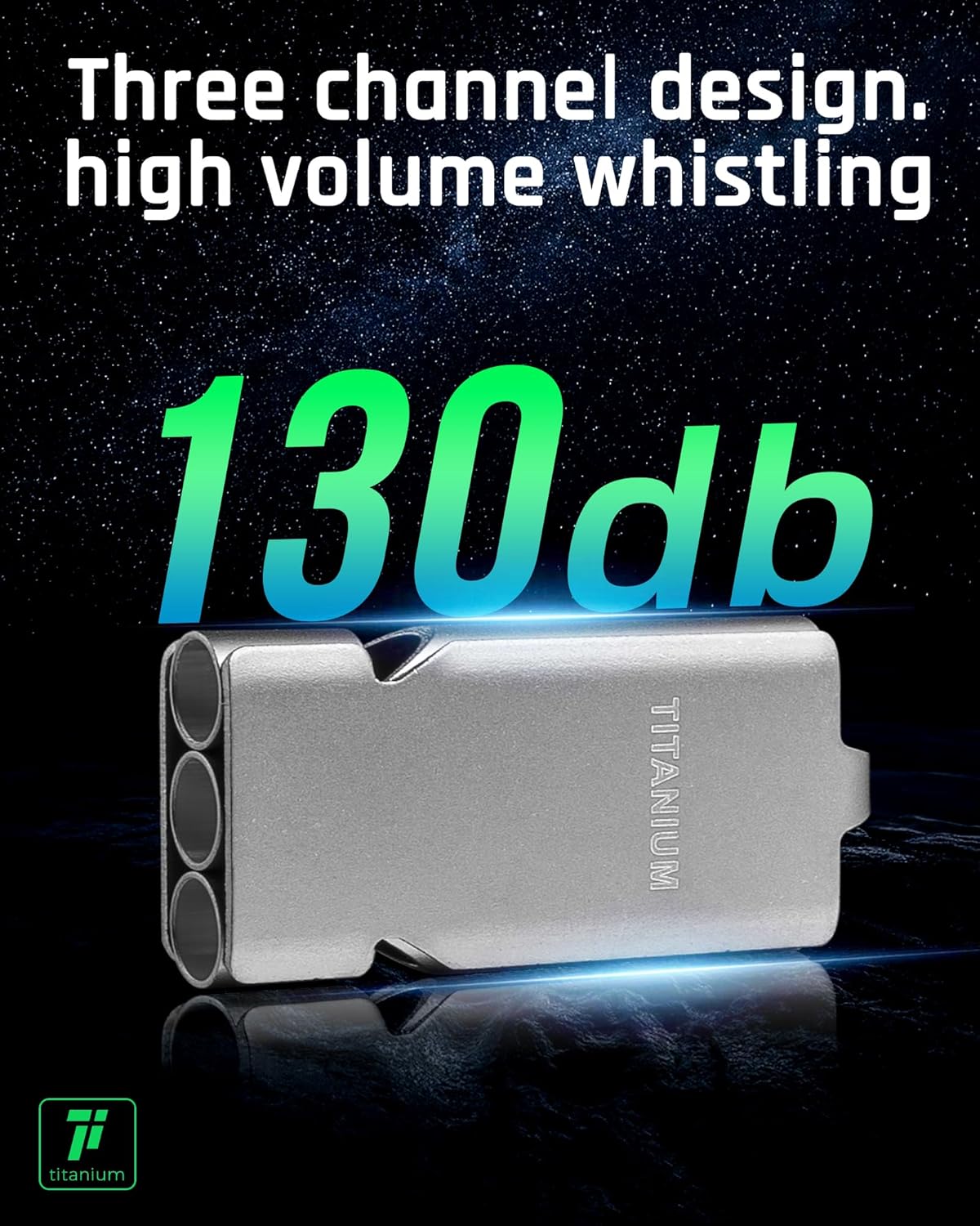 Emergency Survival Whistle Lifeguard Safety Whistle for Outdoor Camping Hiking-Loud Whistle up to 120~130db