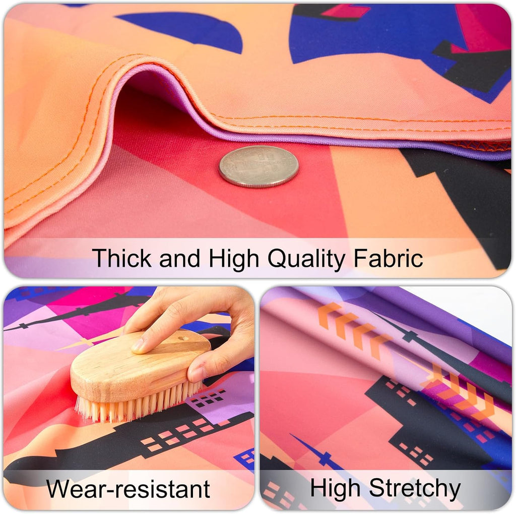 Pink Dino Suitcase Luggage Cover, Thick Suitcase Cover for Carry on Luggage Protector Fits 18-30 Inch Case