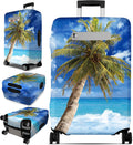 Slohif Luggage Cover for Suitcase Tsa Approved Protector - Luggage Sleeve Large Suit Case Cover Travel Stretch Baggage Case Protective Washable Fit 30-32 Inch Hawaii XL
