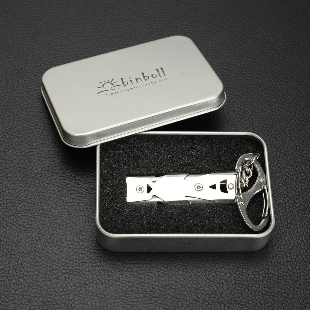 Whistle Emergency Whistles Keychain Rape Whistle Stainless Steel High Decibel Whistles … …