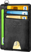 FurArt Slim Minimalist Wallet, Front Pocket Wallets, RFID Blocking, Credit Card Holder for Men & Women