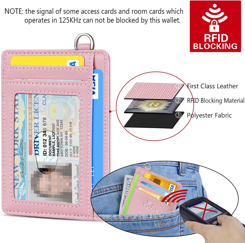 FurArt Slim Minimalist Wallet, Front Pocket Wallets, RFID Blocking, Credit Card Holder for Men & Women