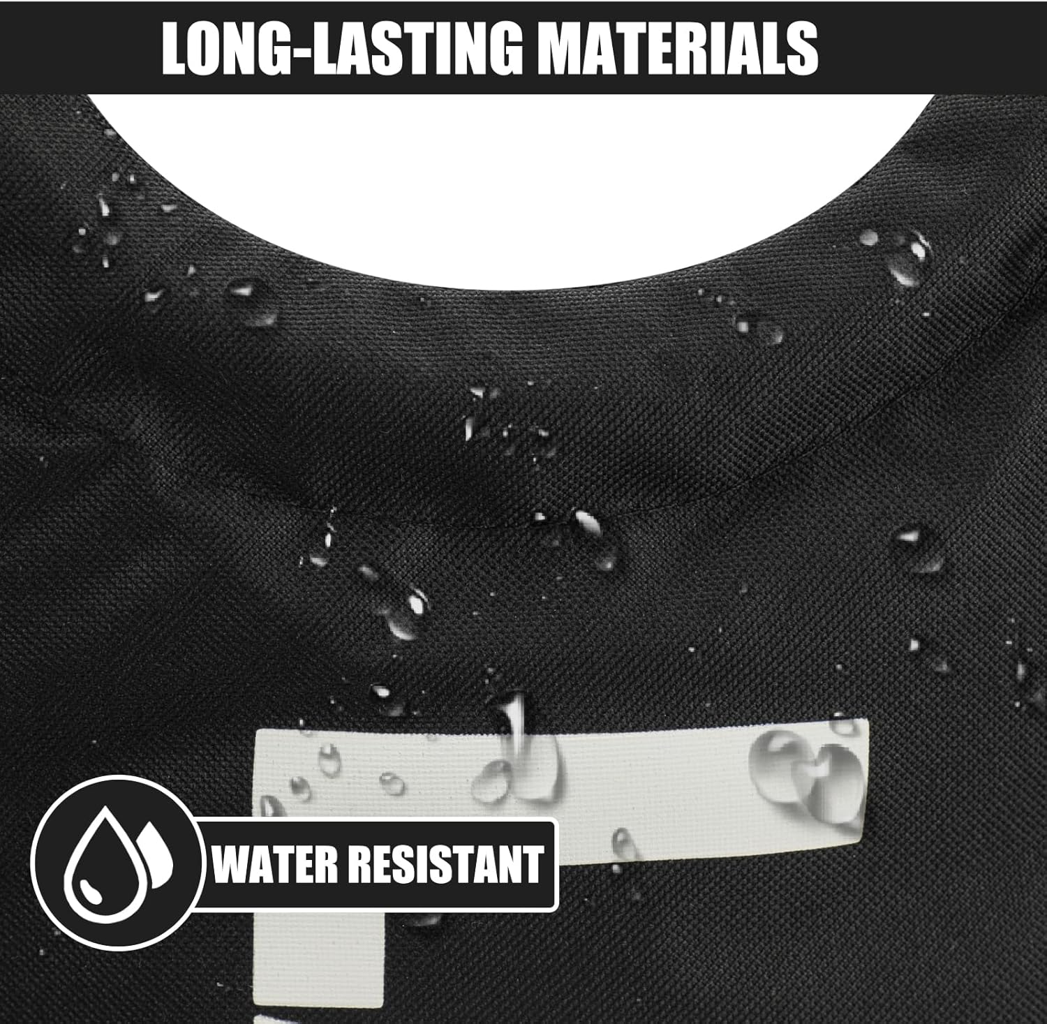 DOKEHOM 160L XX-Large Laundry Basket (7 Colors), Collapsible Laundry Bag, Foldable Laundry Hamper, Folding Washing Bin (Black, XXL)