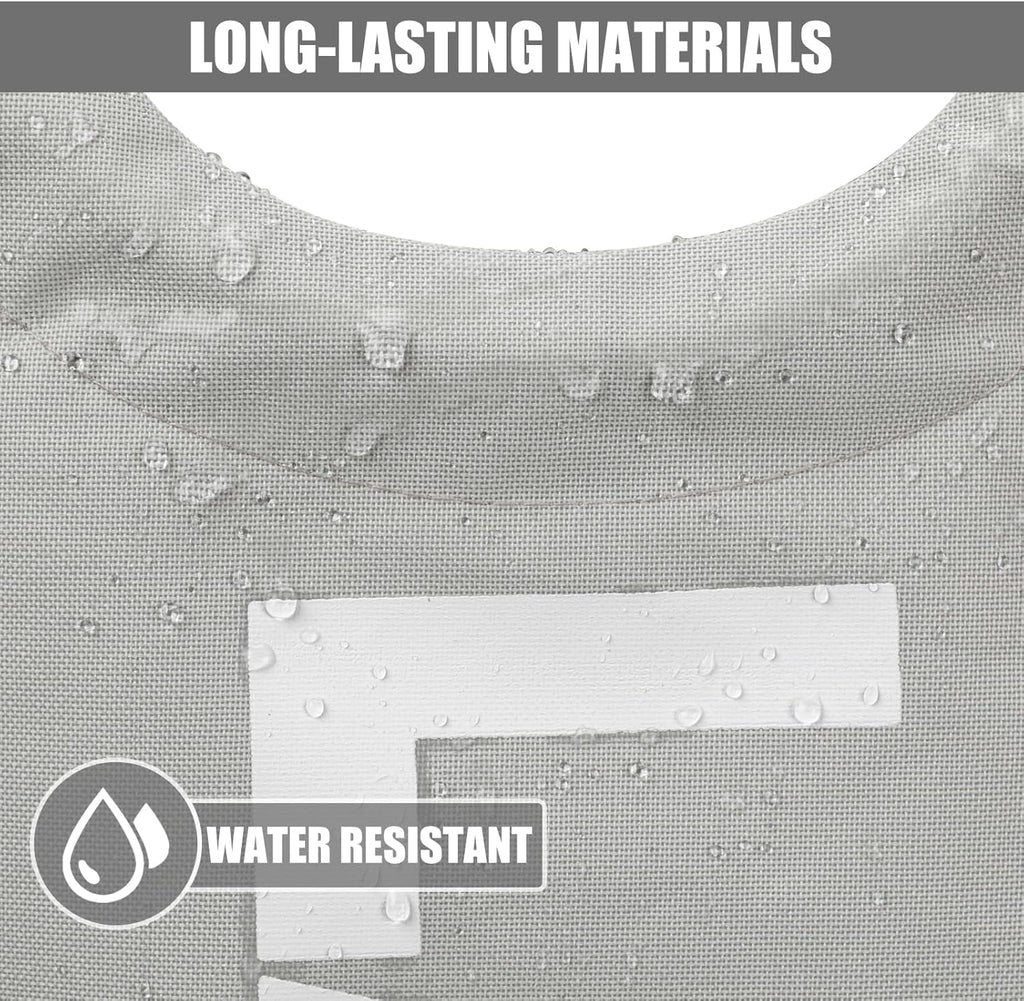 DOKEHOM 125L X-Large Collapsible Washing Laundry Basket Bag (7 Colors) for Bedroom, Fabric (Grey, XL)