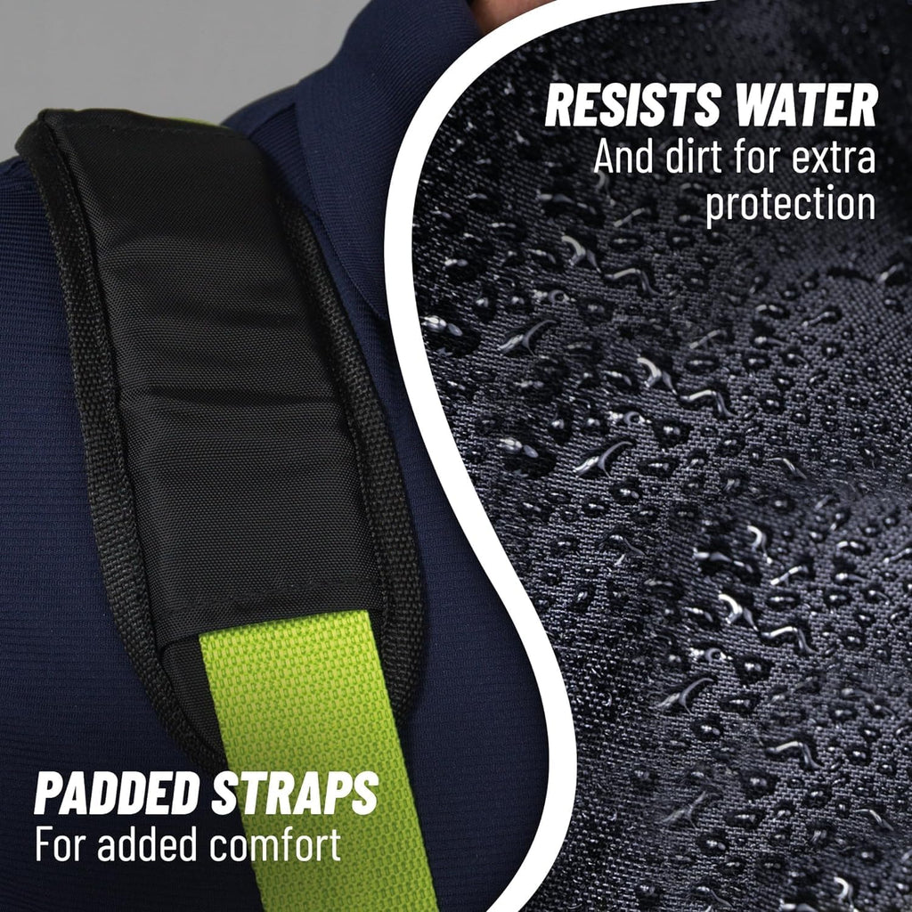 V VOLKGO Car Seat Travel Bag For Airplane with Padded Backpack Shoulder Straps, Gate Check Bag, Car Seat Bags for Air Travel Carseat Travel Cover, Carseat Travel Bag Cover for Airplane Travel