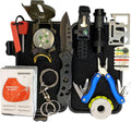 Survival Kit - All-in-One Survival Gear and Supplies for Camping, Hiking, Hunting, and Car Emergencies - Essential Tools, Great Gift for Men, Fathers, Boyfriends, Boys, Dads and Scouts