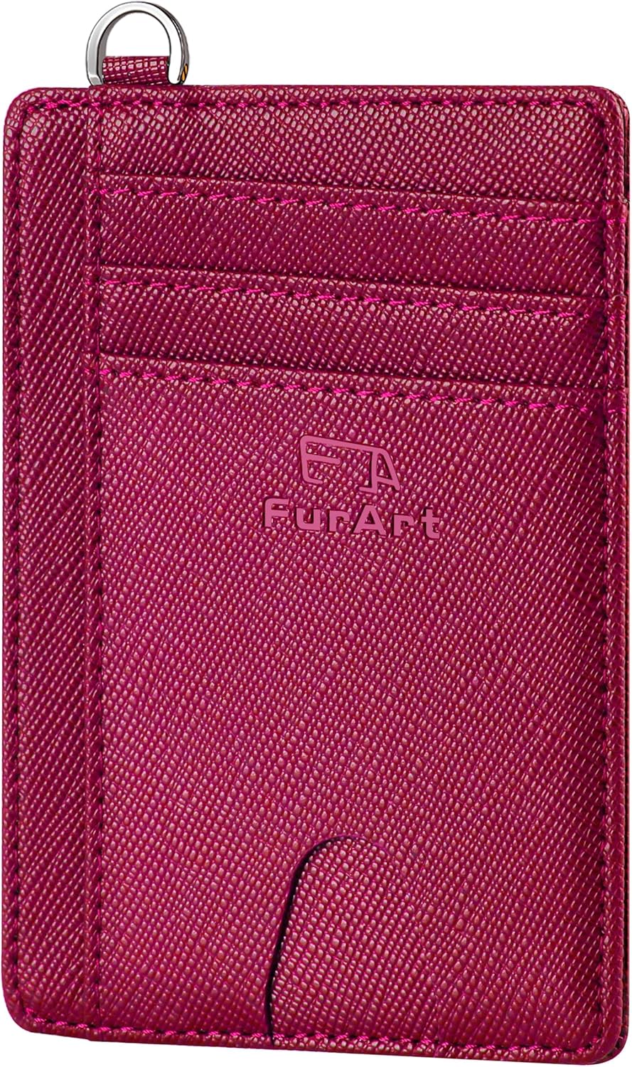 FurArt Slim Minimalist Wallet, Front Pocket Wallets, RFID Blocking, Credit Card Holder for Men & Women