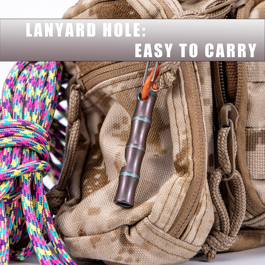 TACRAY Emergency Whistle Survival Loud, Perfect Loud Whistle for Safety,Survival,Hiking,Camping,Child Safety,Pets Training